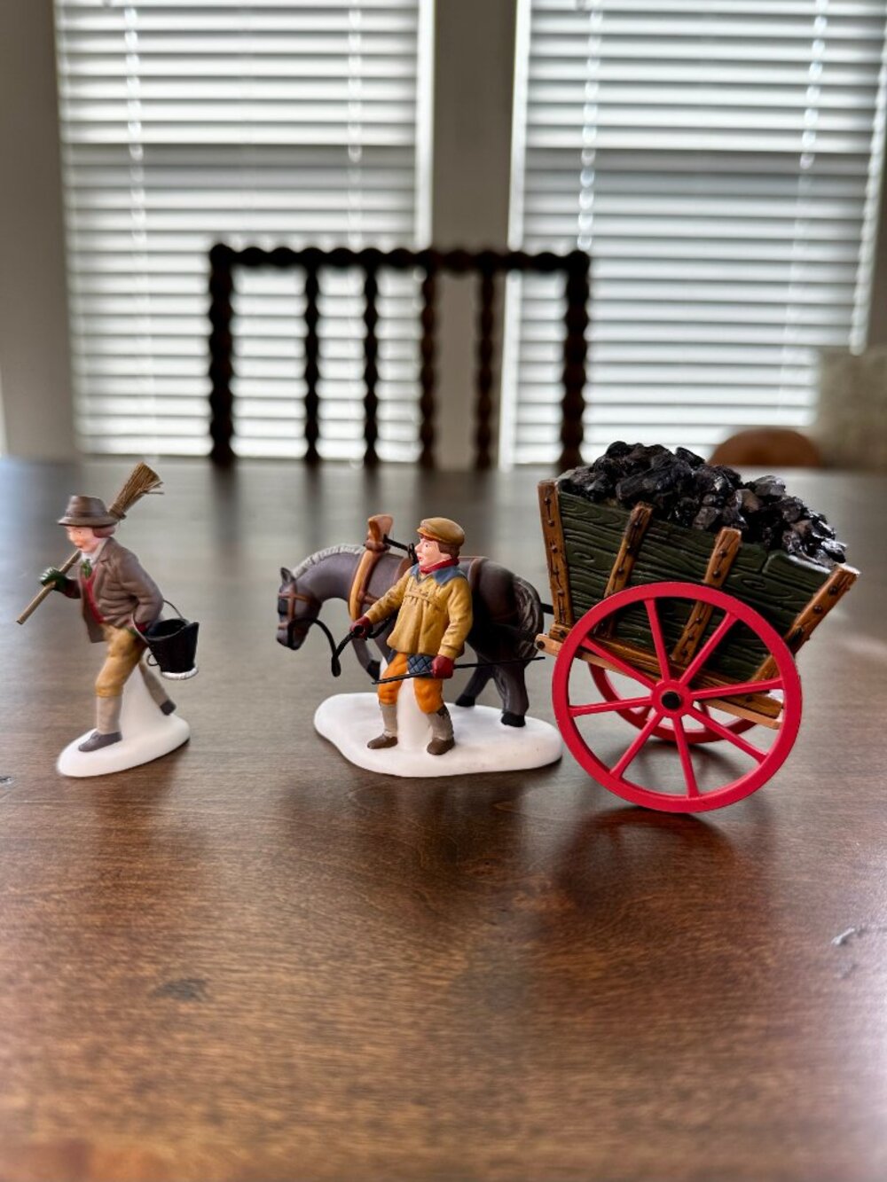 Dept 56 "Delivering Coal for the Hearth" Heritage Village/Dickens Village 58326